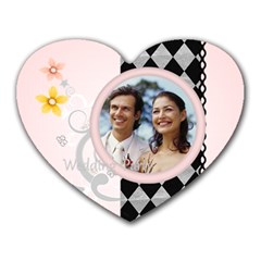 wedding - Heart Mousepad