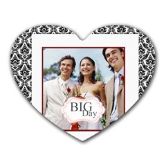 wedding - Heart Mousepad