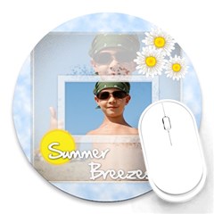 summer - Round Mousepad