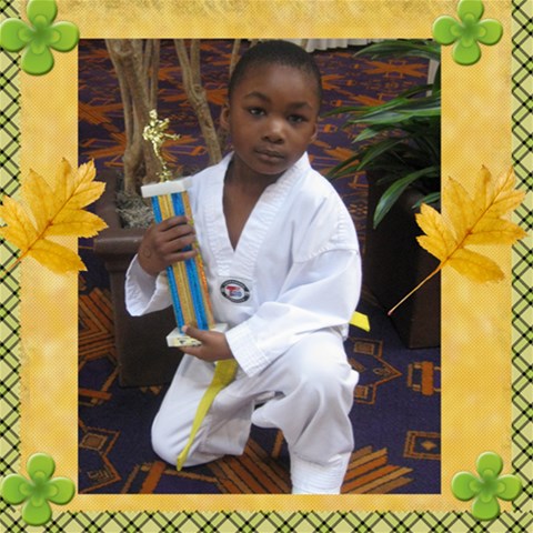 Tae Kwan Do By Marilyn Holtien 8 x8  Scrapbook Page - 1