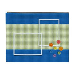 Houndstooth/rainbow buttons-cosmetic bag (XL) (7 styles) Houndstooth/rainbow buttons-cosmetic bag (XL) (7 styles)
