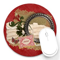 So very blessed-round mousepad