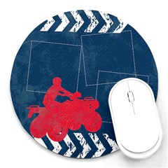 ATV/extreme sports-round mousepad