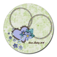 Baby/Love-round mousepad