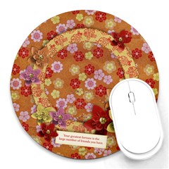 Friends/oriental-round mousepad