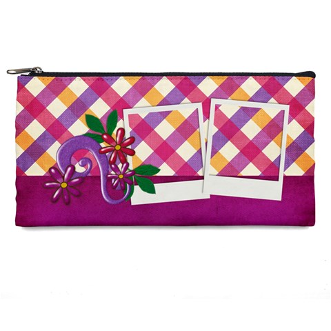 Plaid/flowers Front