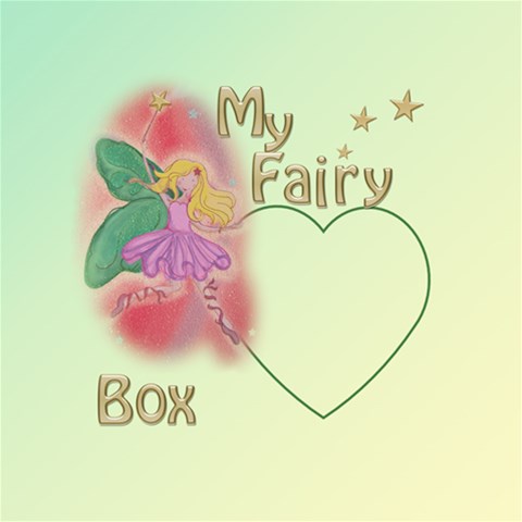 My Fairy Storage Box Stool By Deborah Top