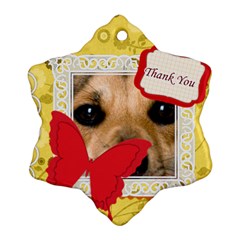 thank you - Ornament (Snowflake) thank you - Ornament (Snowflake)