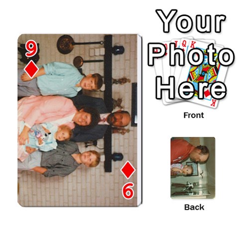 Family Cards By Ashley Front - Diamond9