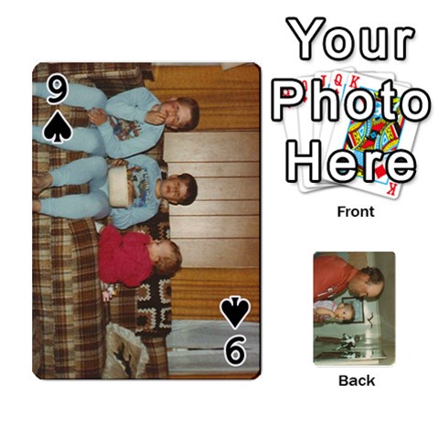 Family Cards By Ashley Front - Spade9