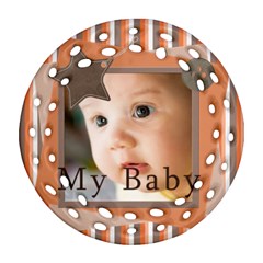 baby - Ornament (Round Filigree)