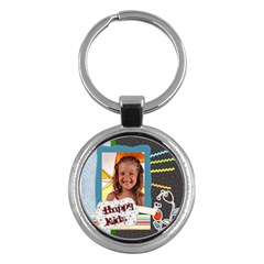 happy kids - Key Chain (Round)