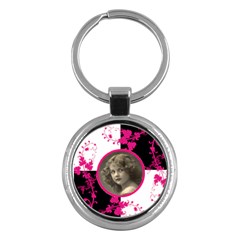 Pinkadink round keyring - Key Chain (Round)