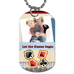 kids - Dog Tag (One Side)