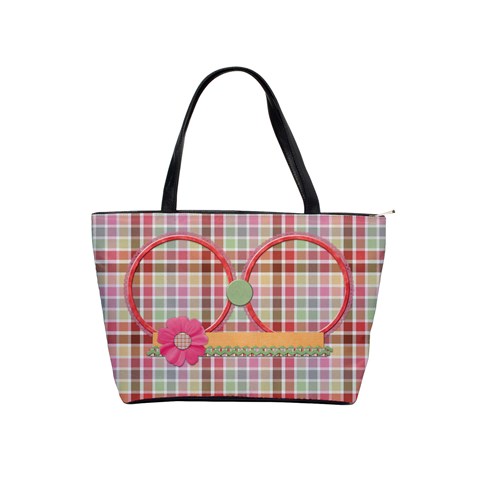 Sock Monkey Love Shoulder Bag 1 By Lisa Minor Front
