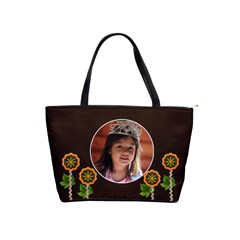 Shoulder Handbag- Flower Power - Classic Shoulder Handbag