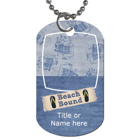 Lets Get Beachy Beach Bound Tag By Bitsoscrap Front