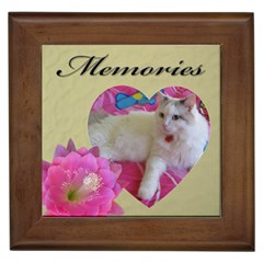 memories framed tile