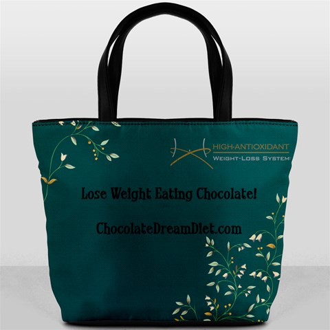 Xocai Teal Large Bag By Lynette Henk Front