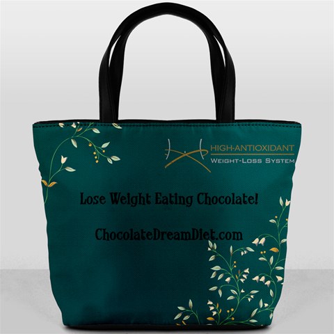 Xocai Teal Large Bag By Lynette Henk Back