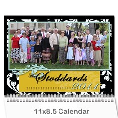 Stoddard Family Calendar - Wall Calendar 11  x 8.5  (12-Months)