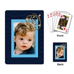 Navy Playing Card - Playing Cards Single Design (Rectangle)