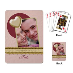 Love - Playing Cards Single Design (Rectangle) Love - Playing Cards Single Design (Rectangle)