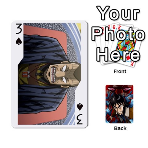 Kaiji Deck By Andrew Jones Front - Spade3