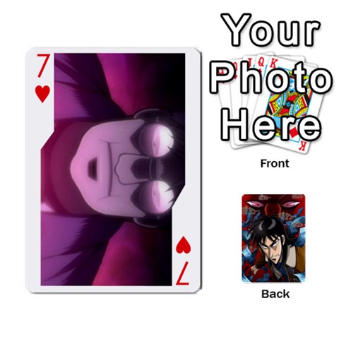 Kaiji Deck By Andrew Jones Front - Heart7