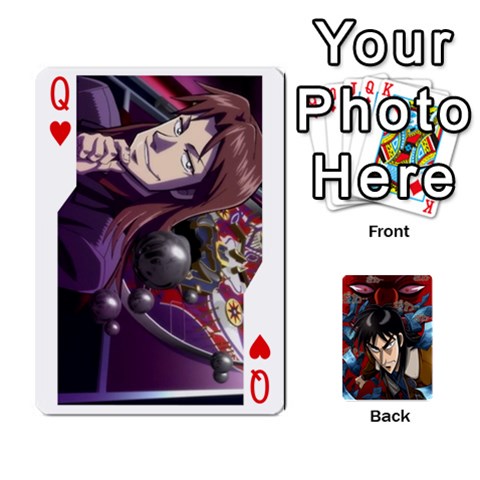 Queen Kaiji Deck By Andrew Jones Front - HeartQ