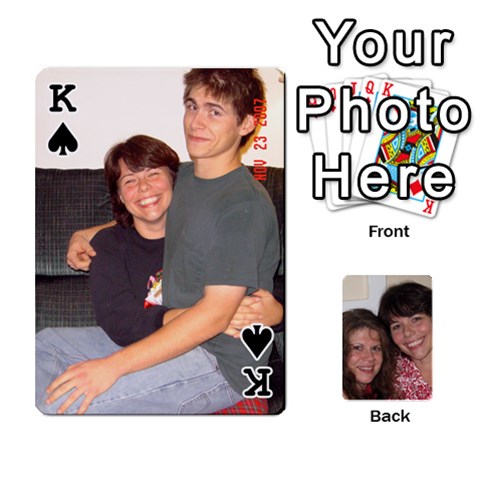 King Laura And Bill Front - SpadeK