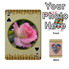 Elegant 54 card design - Playing Cards 54 Designs (Rectangle)