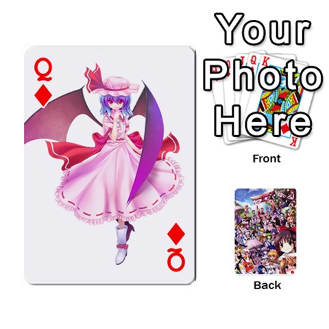 Queen Touhouupdatedbg1 By K Kaze Front - DiamondQ