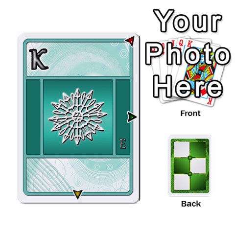 Piecepack Seasons Ace To King By Melody Front - Heart2