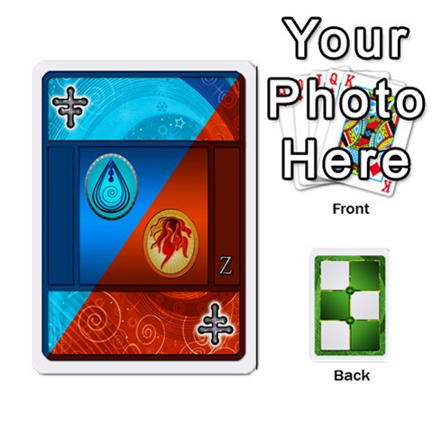 Piecepack Elements Ace To King By Melody Front - Spade2
