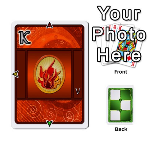 Piecepack Elements Ace To King By Melody Front - Spade4