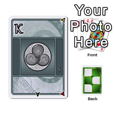 Piecepack Elements Ace To King By Melody Front - Diamond4