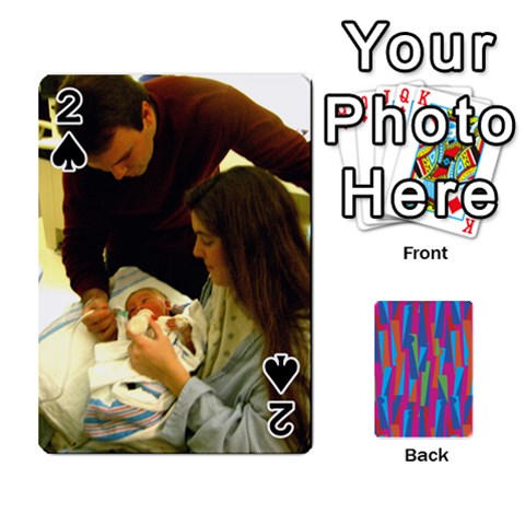 Photo Playing Cards By Lou Fazio Front - Spade2