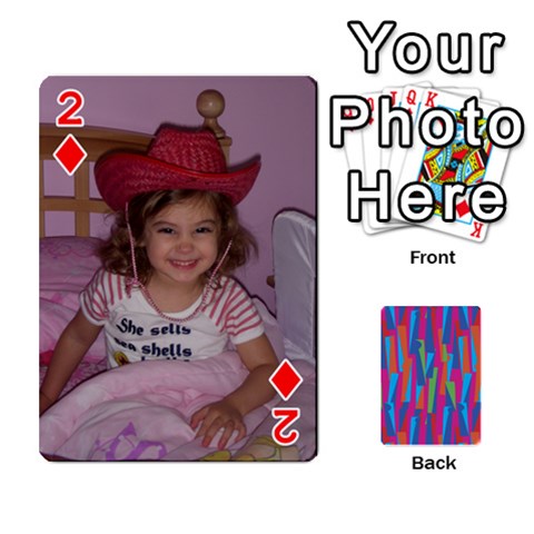 Photo Playing Cards By Lou Fazio Front - Diamond2