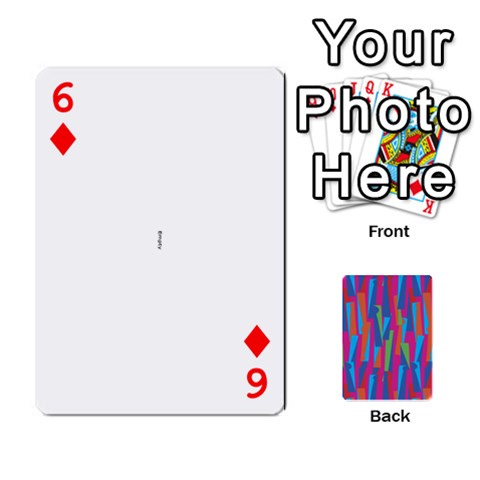 Photo Playing Cards By Lou Fazio Front - Diamond6