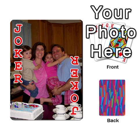 Photo Playing Cards By Lou Fazio Front - Joker2