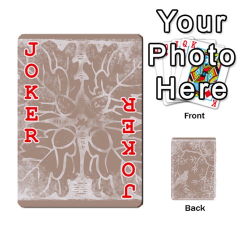 Mocha Batik 54 Design Cards By Catvinnat Front - Joker2