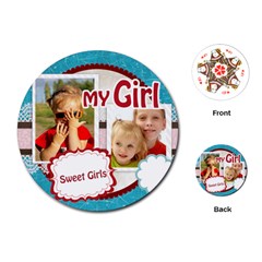 my girl - Playing Cards Single Design (Round) my girl - Playing Cards Single Design (Round)