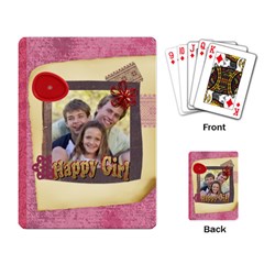 happy girl - Playing Cards Single Design (Rectangle)