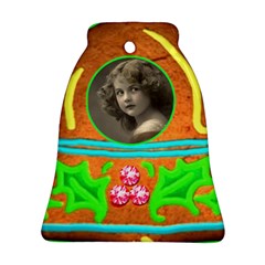 Gingerbread  Bell Ornament Single sided - Ornament (Bell)