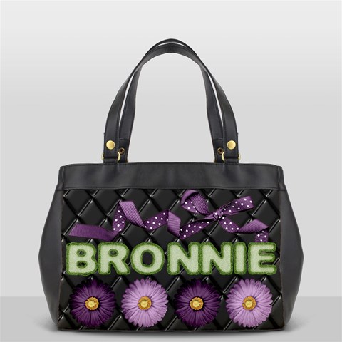 Bronnies Laptop Bag By Bronwyn Haines Front