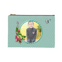 Cosmetic Bag (Large) - Butterfly Love