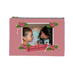 Cosmetic Bag (Large) - Friends Forever Cosmetic Bag (Large) - Friends Forever