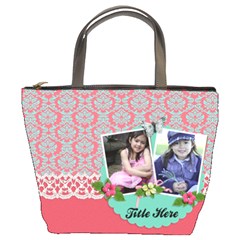 Bucket Bag - Lace and Flowers Bucket Bag - Lace and Flowers