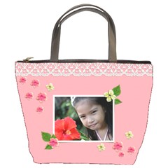 Bucket Bag - Lace and Flowers Bucket Bag - Lace and Flowers